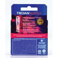 Condones Trojan Double Ecstasy - Placer Máximo