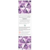 EXSENS Organic Amethyst Massage Oil with Crystals