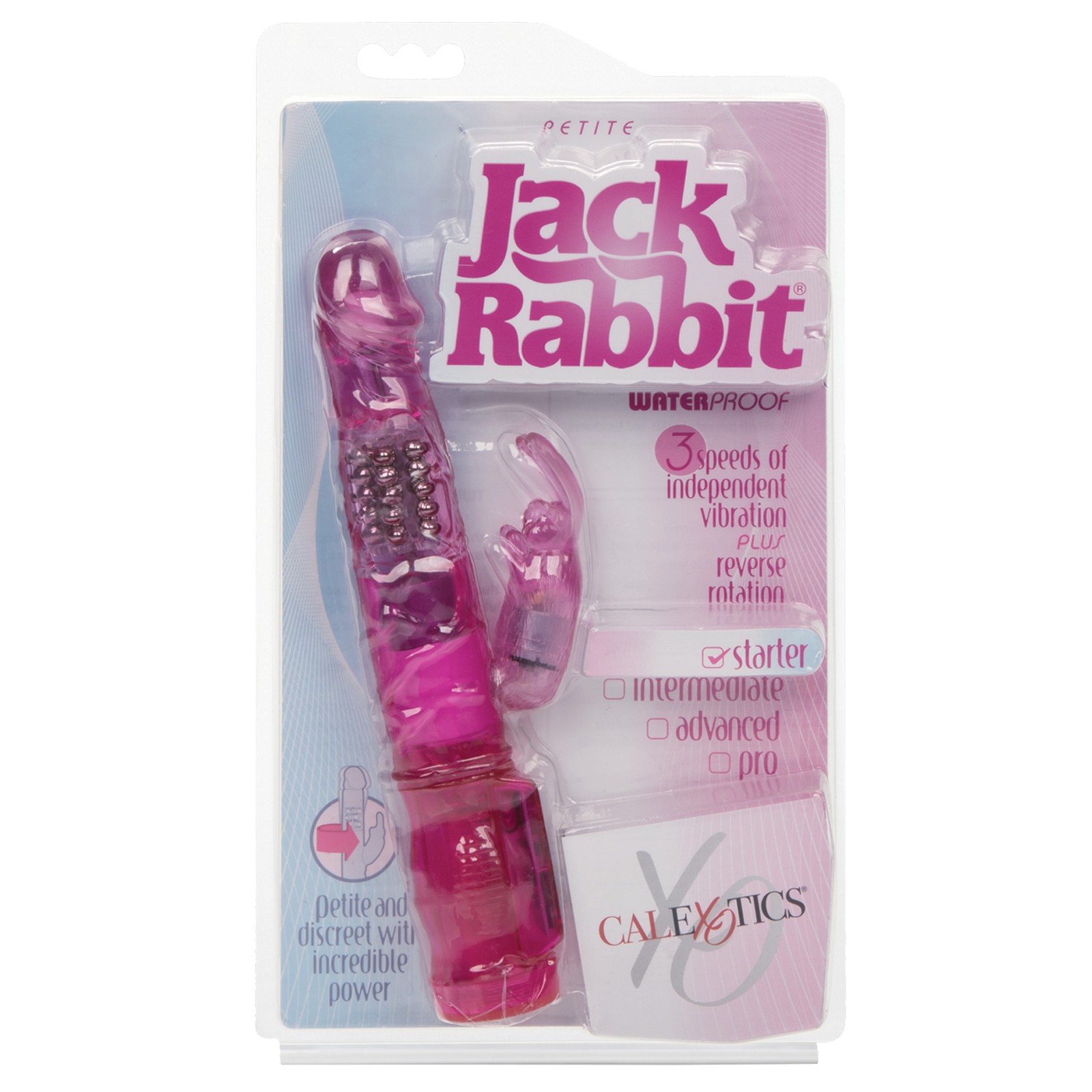 Jack Rabbit Petite Vibrator Pink Compact Pleasure Device