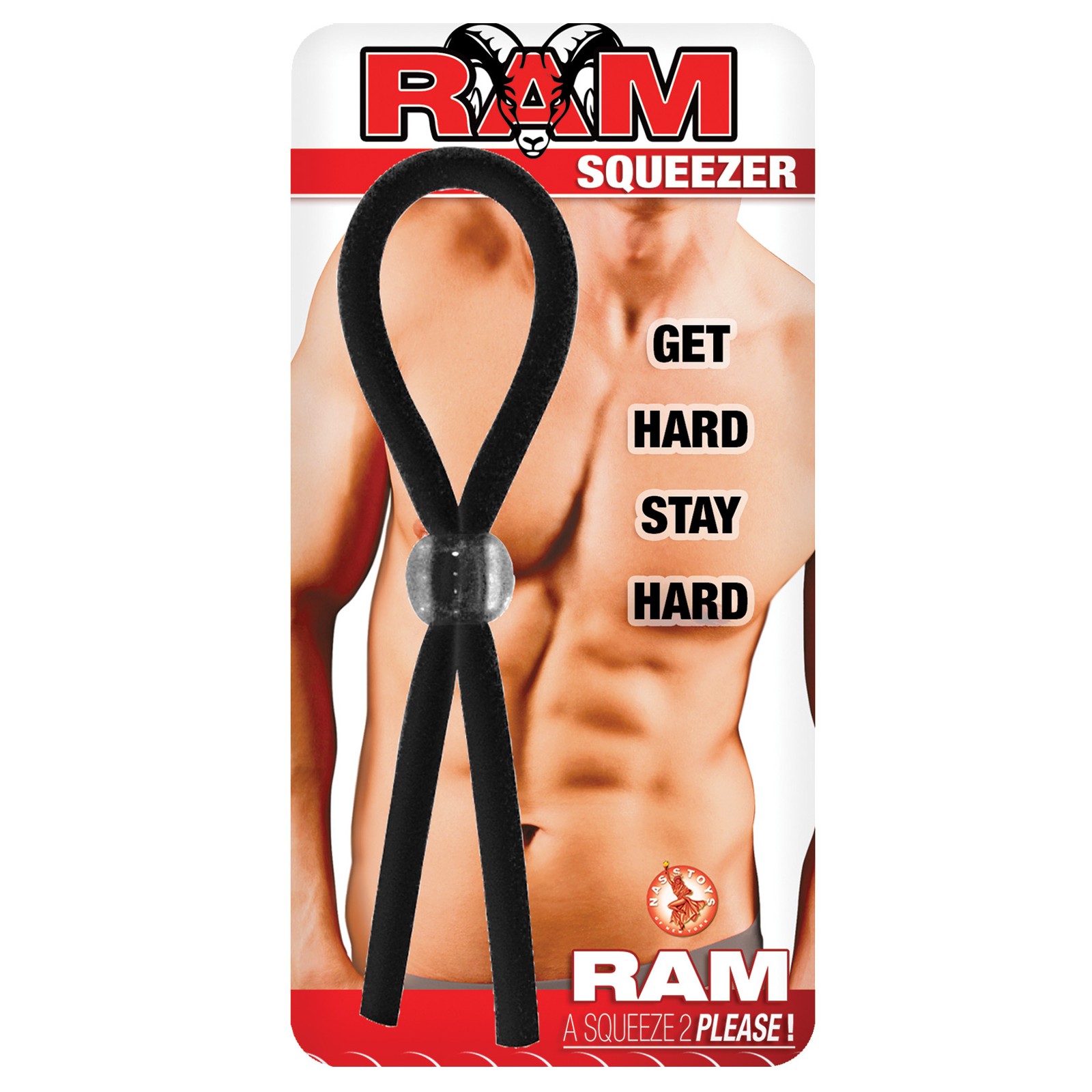 Ram Squeezer Adjustable Cockring for Enduring Pleasure