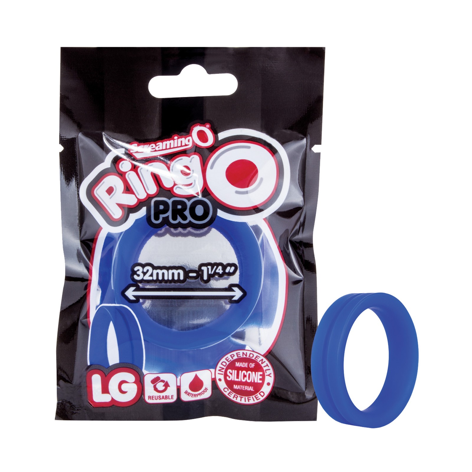 Screaming O RingO Pro Large Blue for Enhanced Pleasure