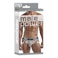 Male Power Jock Ring White L/XL