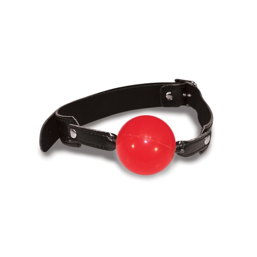 Ball Gag Sólido Rojo Sex y Travesuras