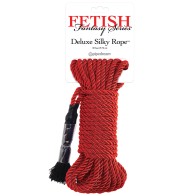 Cuerda de Seda Deluxe Fetish Fantasy - Rojo