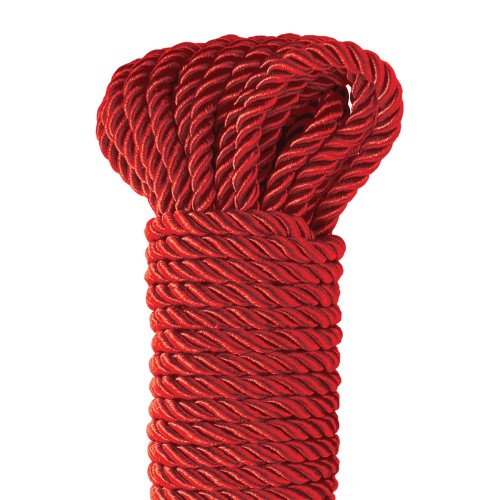 Fetish Fantasy Deluxe Silk Rope - Red