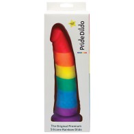 Rainbow Pride Dildo with Suction Cup