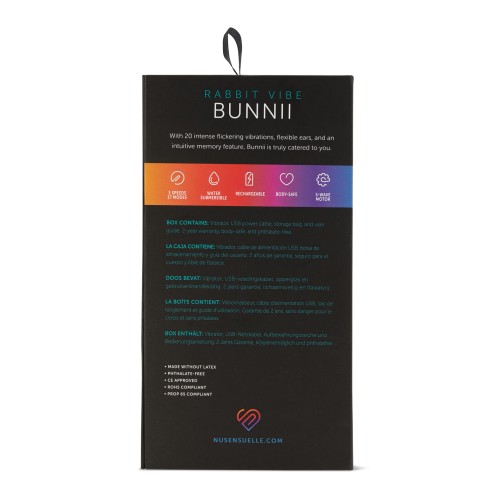 Vibrador Nu Sensuelle Bunnii Point para Satisfacción Suprema