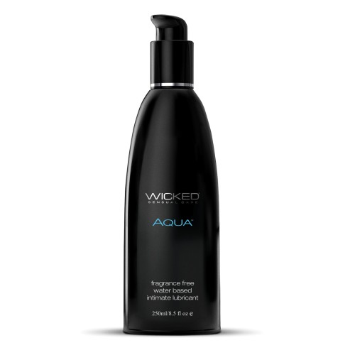 Lubricante a Base de Agua Wicked Aqua - Sin Fragancia