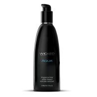 Lubricante a Base de Agua Wicked Aqua - Sin Fragancia