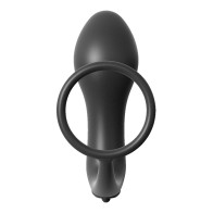 Plug Vibrador con Cockring Ass Gasm