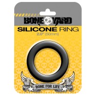 Boneyard 2.0" Silicone Ring - Black