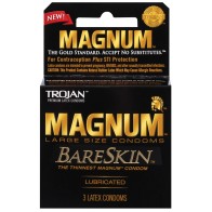 Condones Trojan Magnum Bareskin para Sensibilidad Aumentada