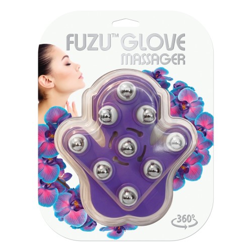 Fuzu Glove Massager Neon Purple