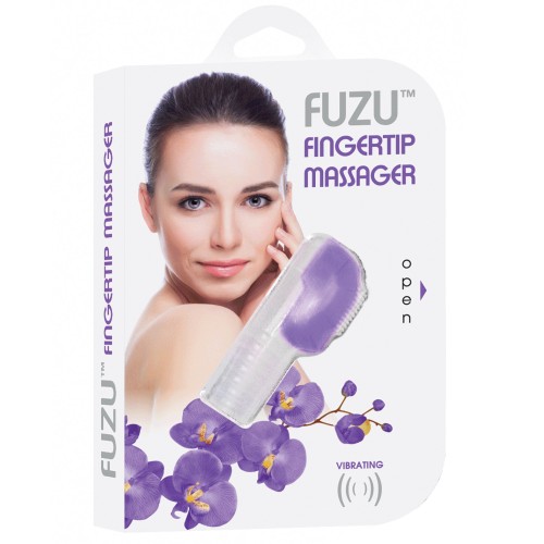 Fuzu Fingertip Massager Neon Purple