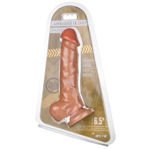 Dildo Recto Major Dick con Base de Ventosa