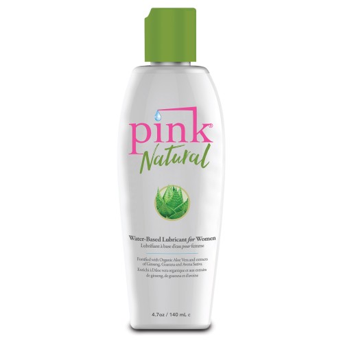 Pink Natural Water Based Lubricant 4.7 oz