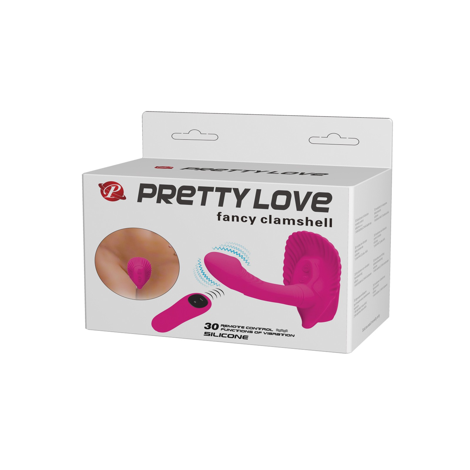 Pretty Love Control Remoto Clamshell con 30 Funciones