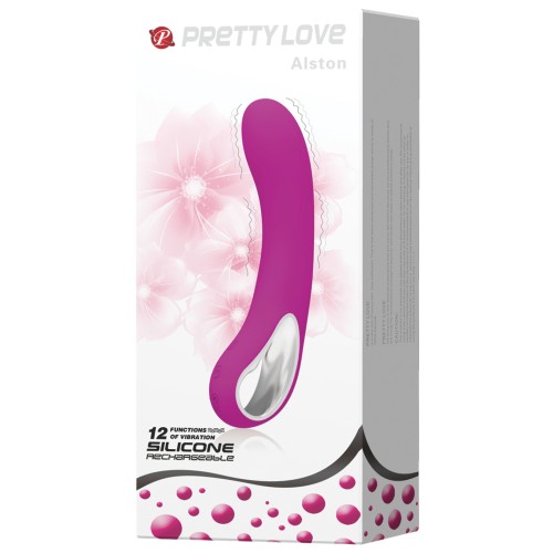 Pretty Love Alston Vibrador de 12 Funciones Fucsia en Línea