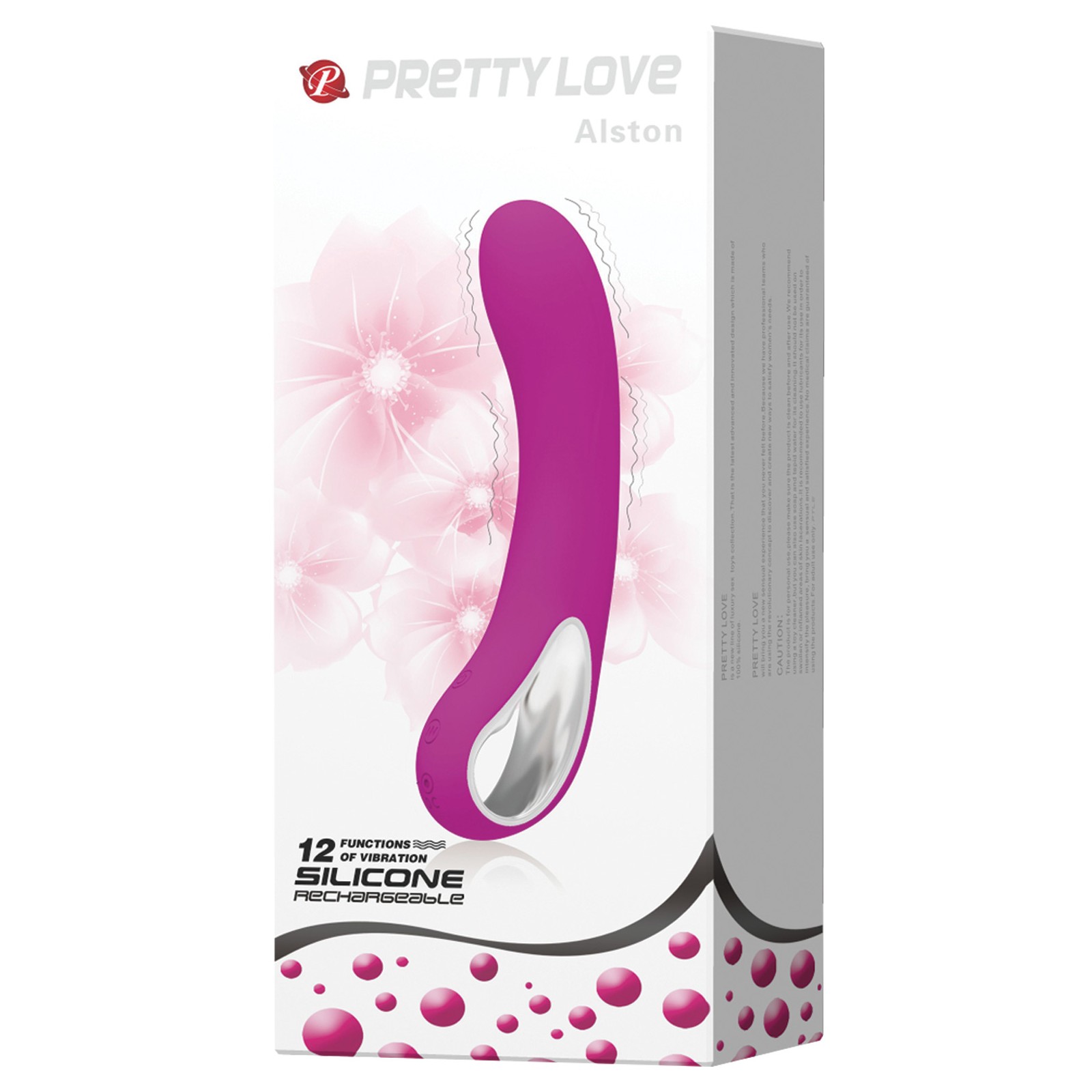 Pretty Love Alston Vibrador de 12 Funciones Fucsia en Línea