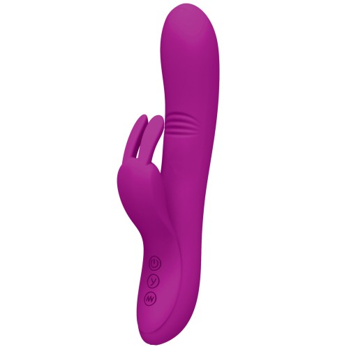 Pretty Love Dylan Rabbit Vibrator 11 Functions Fuchsia