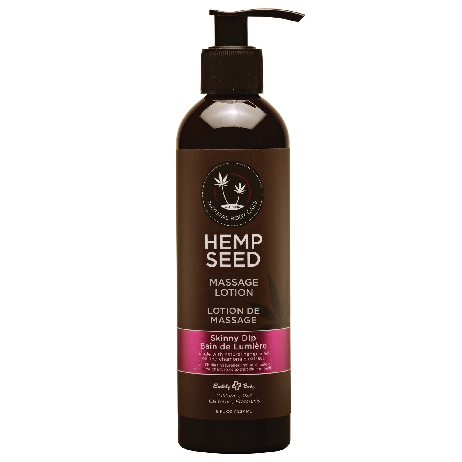 Earthly Body Hemp Seed Massage Lotion 8 oz