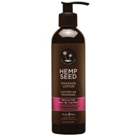 Earthly Body Hemp Seed Massage Lotion 8 oz