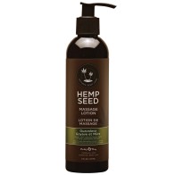 Earthly Body Hemp Seed Massage Lotion for Luxurious Massages