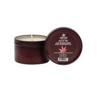 Earthly Body Suntouched Hemp Candle for Romantic Massages