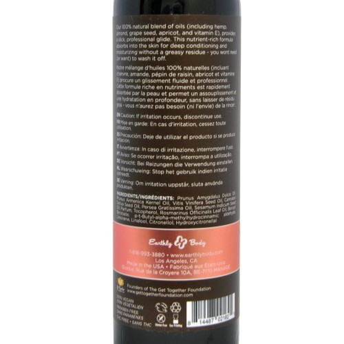 Earthly Body Massage Body Oil - Isle of You