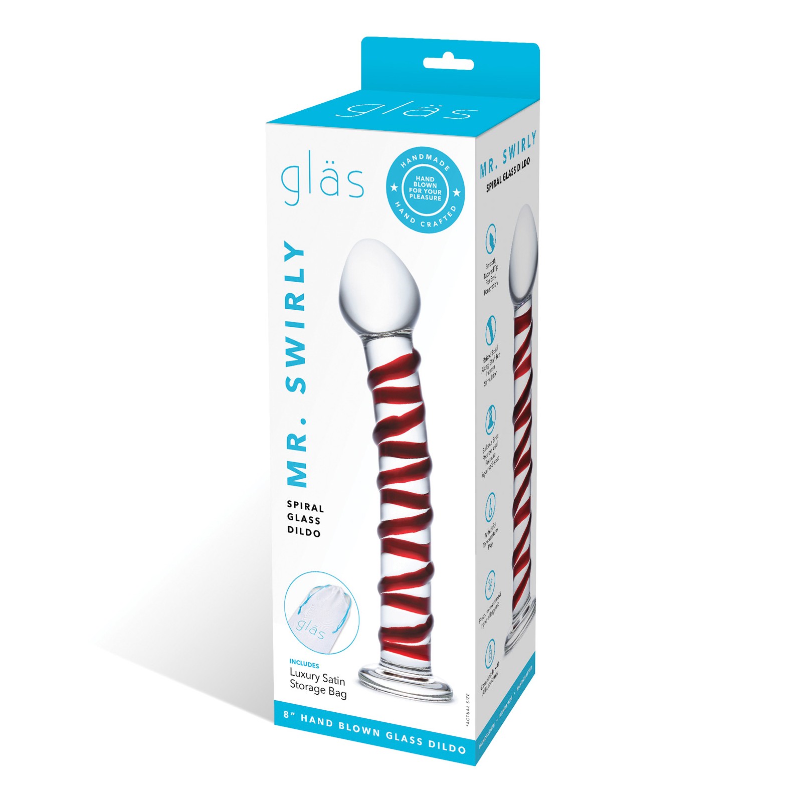 Dildo Glas Mr Swirly