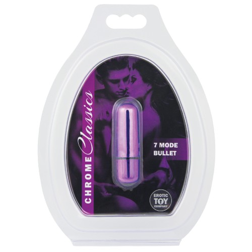 Vibrador Bullet Chrome Classics 7 Velocidades