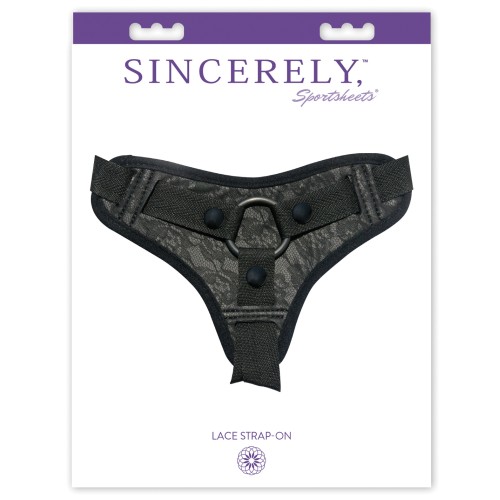 Sincerely Lace Strap-On Harness