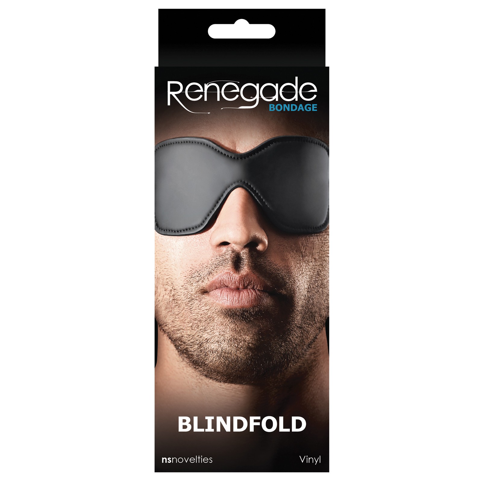 Renegade Bondage Blindfold Black - Sensational BDSM Accessory