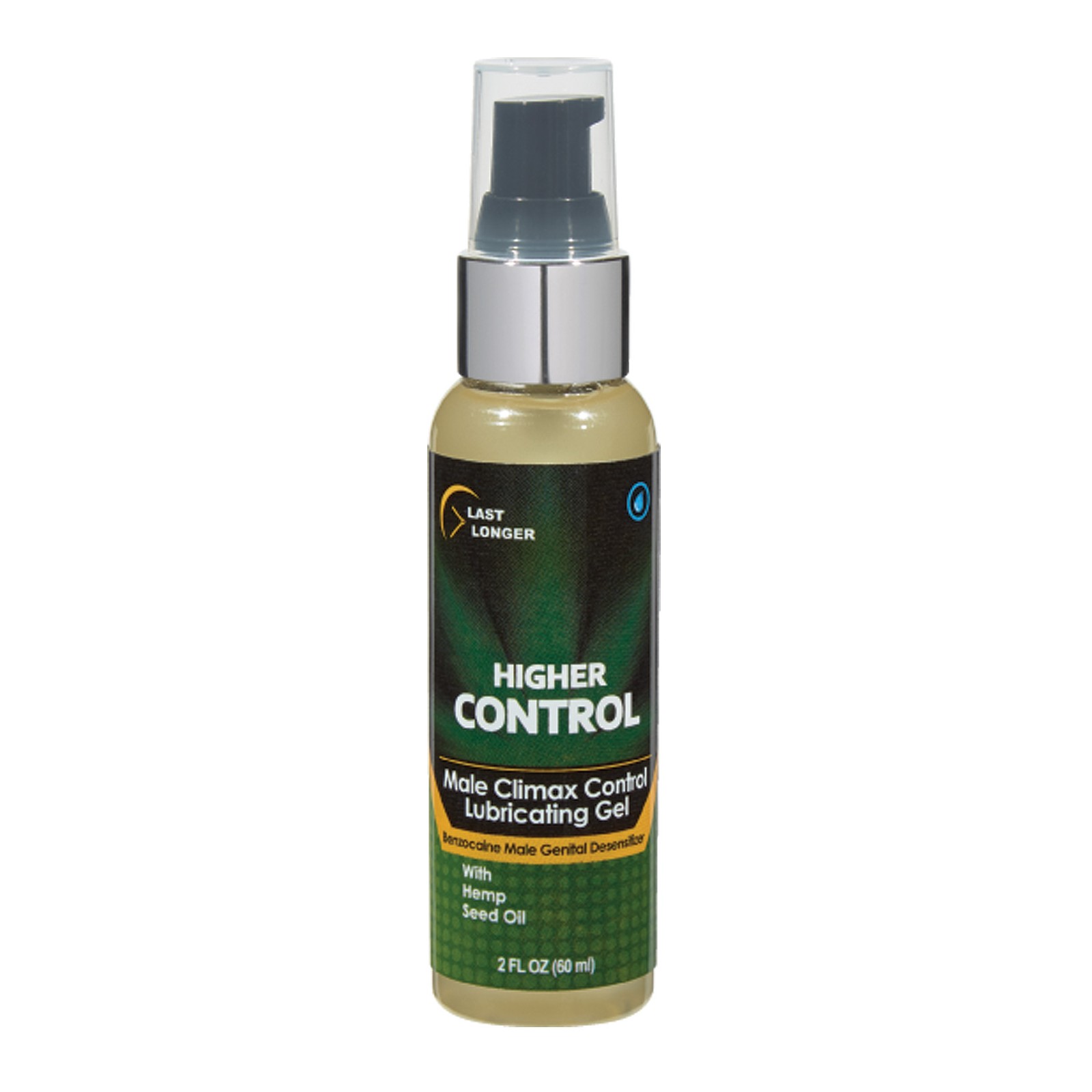 Gel de Control de Clímax para Hombres Aceite de Semilla de Cáñamo 2 oz