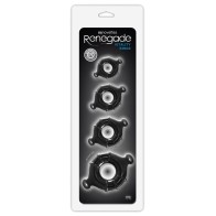 Renegade Vitality Cock Rings in Black