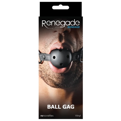 Renegade Bondage Ball Gag for Kinky Play