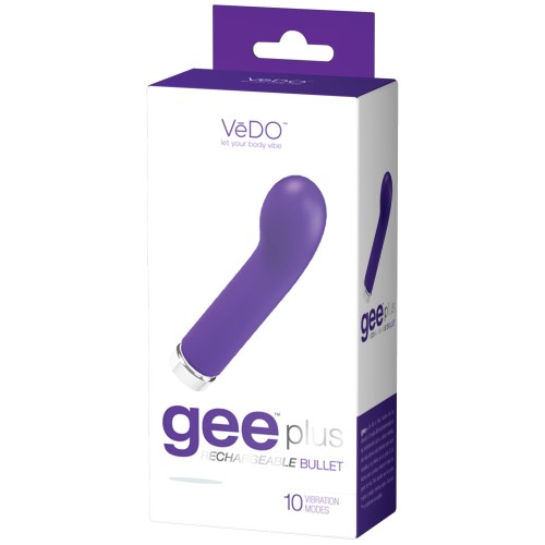 VeDO Gee Plus Rechargeable G-spot Vibe