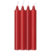 9's Make Me Melt Sensual Warm Drip Candles Red Hot Pack