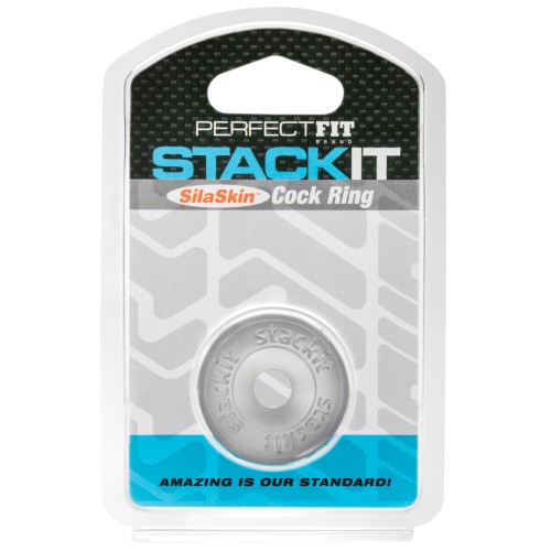 Stackit Clear Cock Ring for Ultimate Pleasure