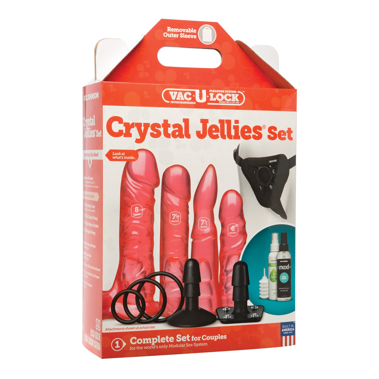 Vac-U-Lock Crystal Jellies Set for Ultimate Pleasure