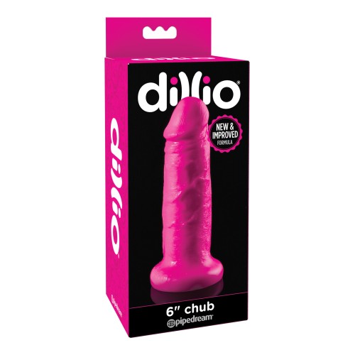 Dillio 6 Inch Chub Pink Adult Toy