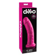 Dildo Rosa de 8 Pulgadas Dillio