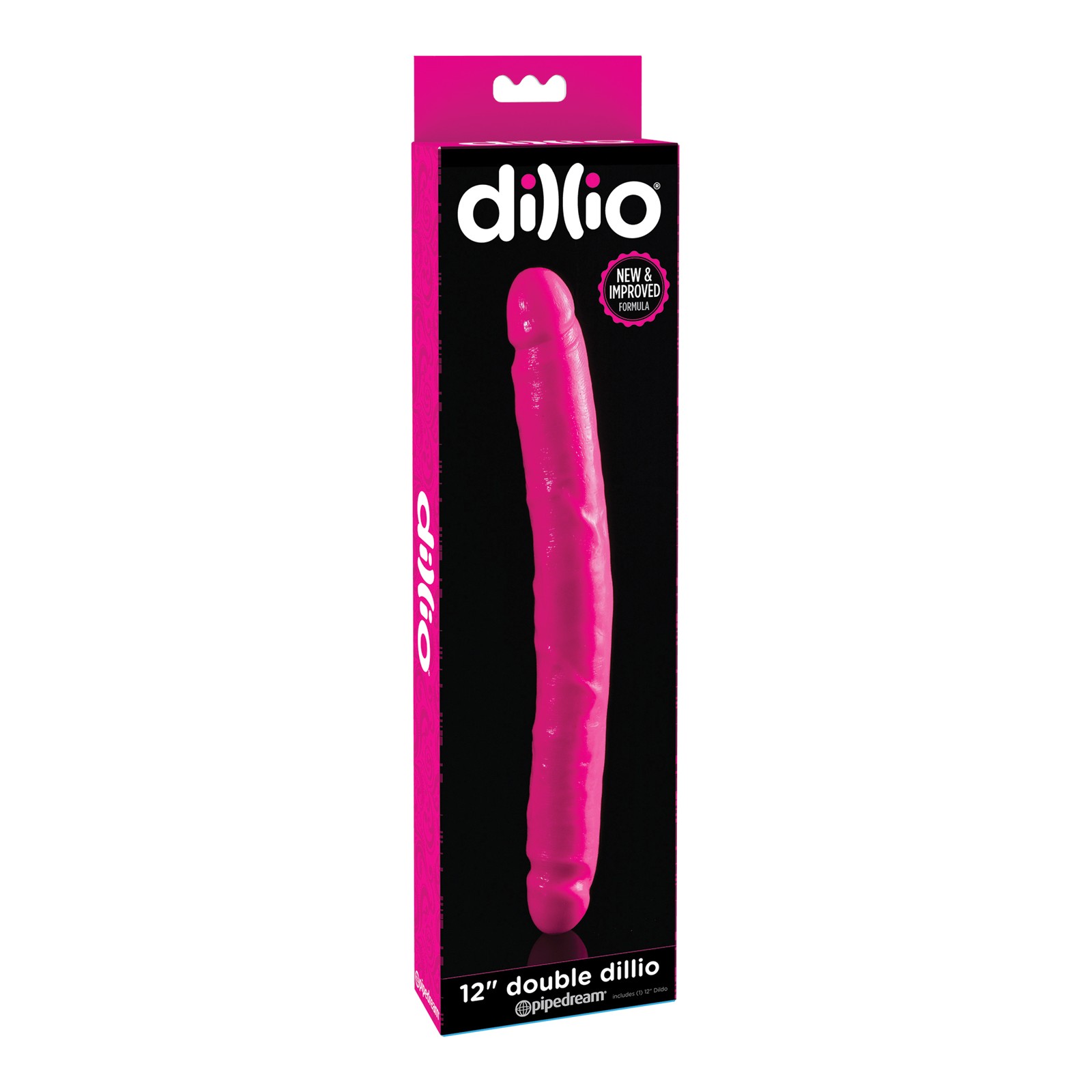 Dillio 12 Double Dillio - Pink