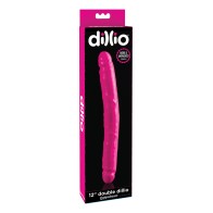 Dillio 12 Double Dillio - Pink