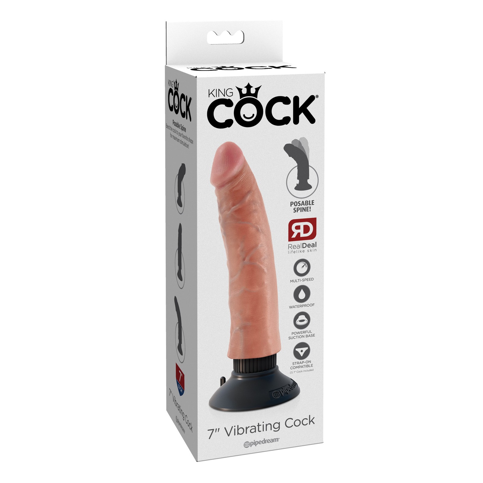 King Cock 7 Vibrating Cock