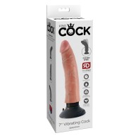 Vibrador King Cock de 7