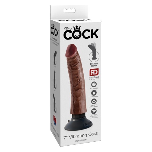 Pene Vibrante King Cock para Placer Realista