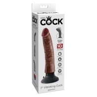 King Cock Vibrating Cock for Realistic Pleasure