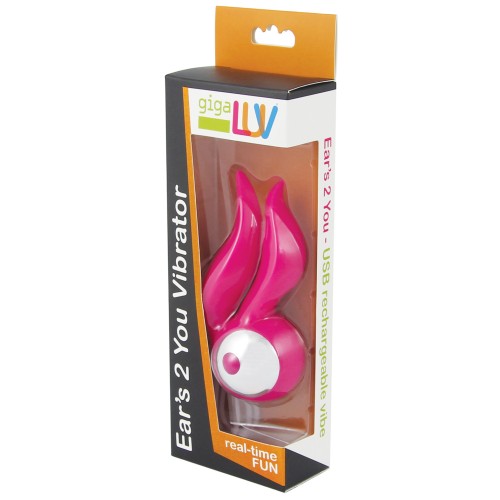 GigaLuv Ears 2 You - 7 Funciones Rosa