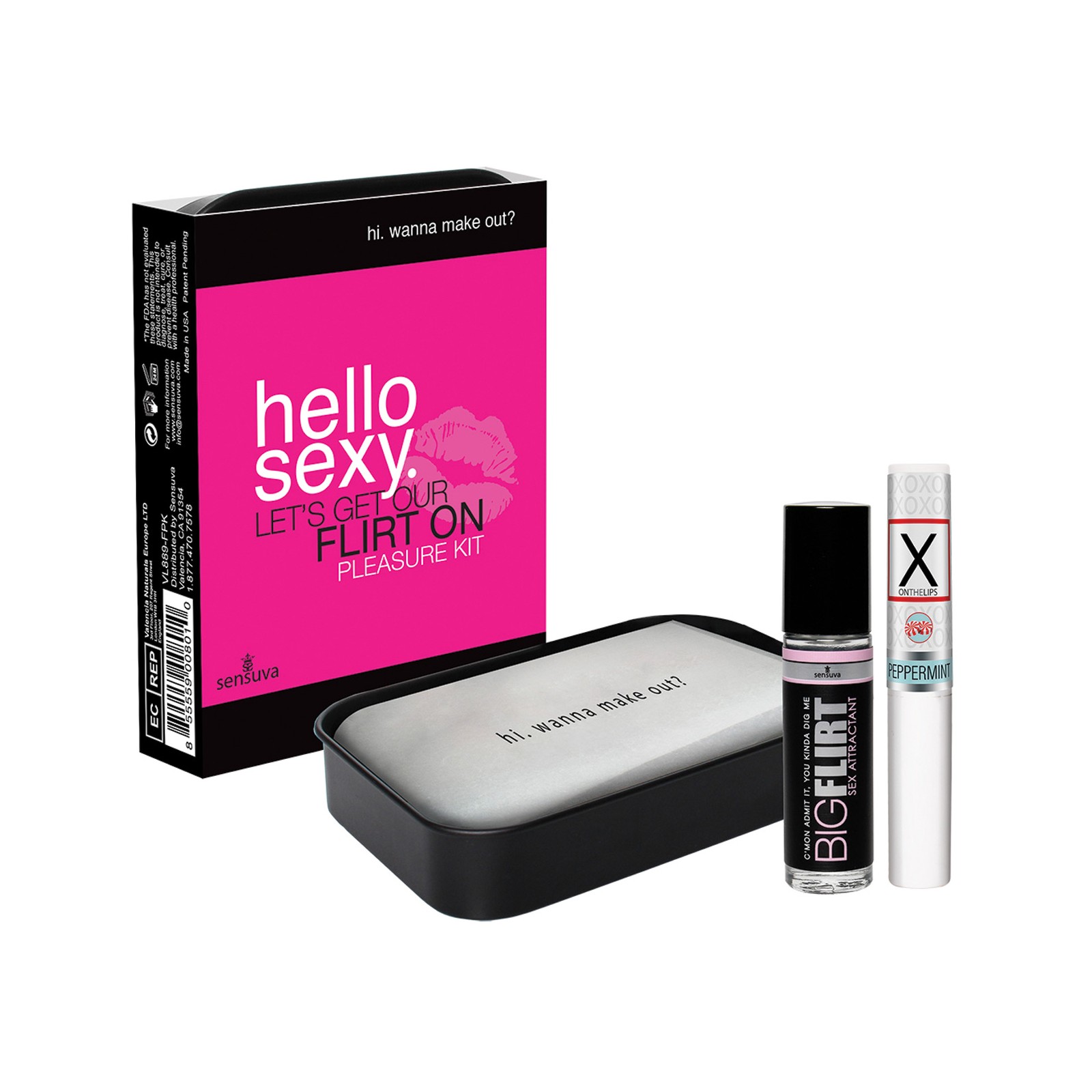 Sensuva Hello Sexy Kit de Placer - Esenciales para Flirtear